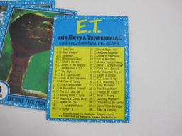 Complete Set of 1982 Topps ET The Extra-Terrestrial Trading Cards, no stickers, 6 oz