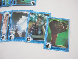 Complete Set of 1982 Topps ET The Extra-Terrestrial Trading Cards, no stickers, 6 oz