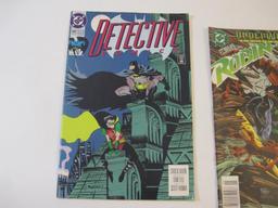 Six Assorted DC Comics including The Batman Adventures No. 25, Robin No. 24, Detective Comics No.