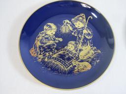 Three Christmas Collector's Plates includes The Ugly Duckling Christmas, Joy of Christmas and Holy