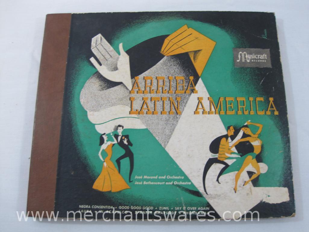 Three Album Binders of 78 RPM Vinyl Records includes Bing Crosby, Gene Autry, Jimmy Dorsey and
