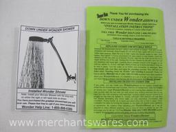 Shower Mate Down Under Wonder Shower , Chrome Shower Head Kit