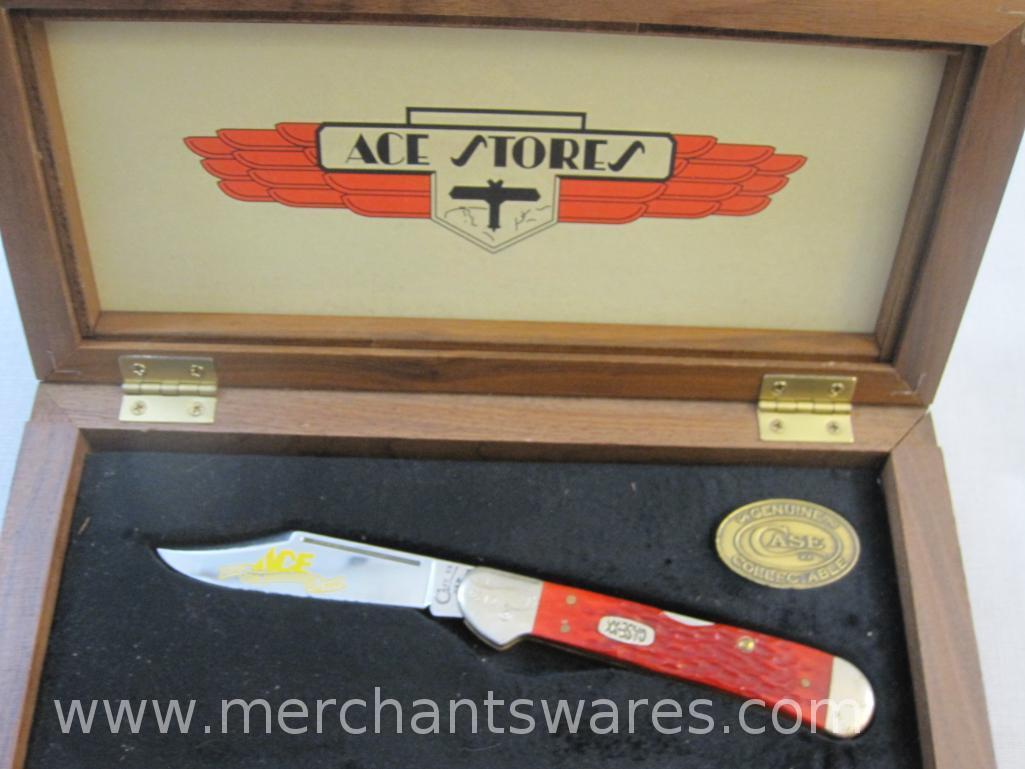 Ace Hardware 75th Anniversary Case Knife with Box, 1 lb 12 oz