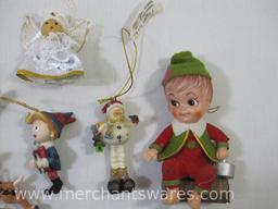 Christmas Ornaments including Rudolph Co. Figures, Cat Treats 2006, Snowman and more, 5 oz