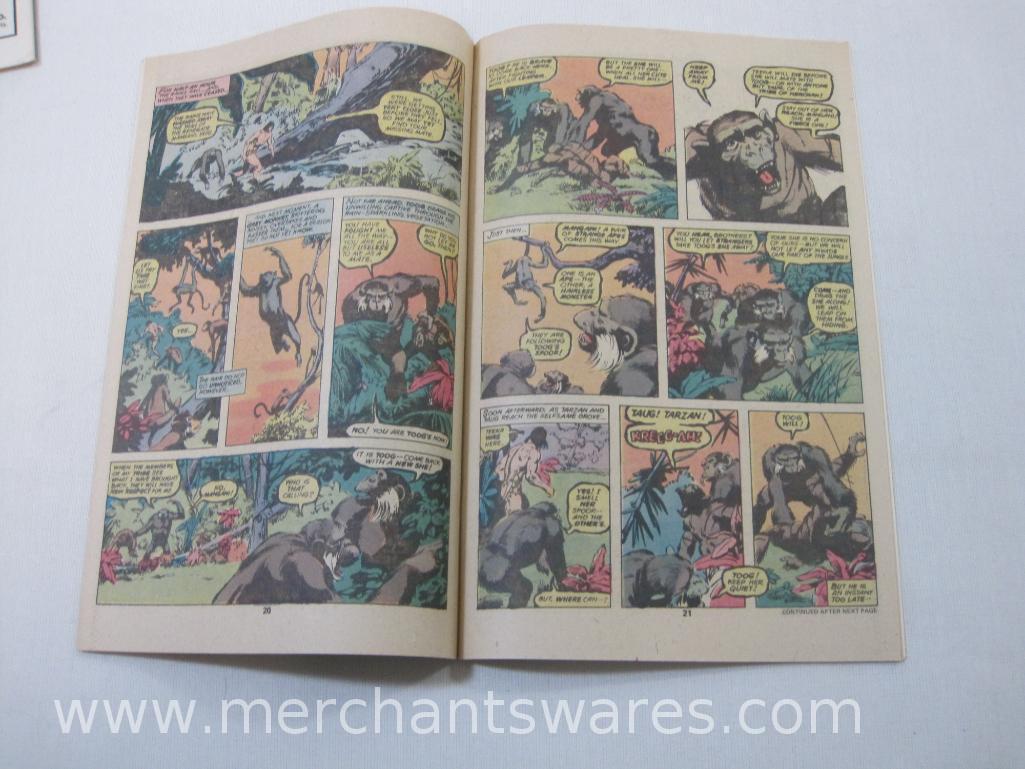 Six Tarzan Comics, Issues No. 13-18, June-Nov 1978, Marvel Comics Group, 10 oz