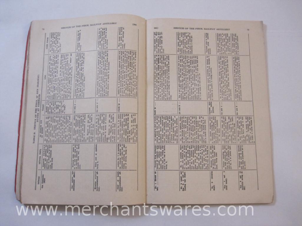 Two Coast Artillery Corps US Army Gunners' Instruction Mobile Seacoast Artillery including 7 Second