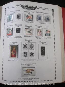 The All American Stamp Album, canceled and unused stamps, see pictures for a sampling of included