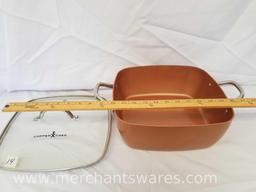 Copper Chef Large Sauce Pan with Lid