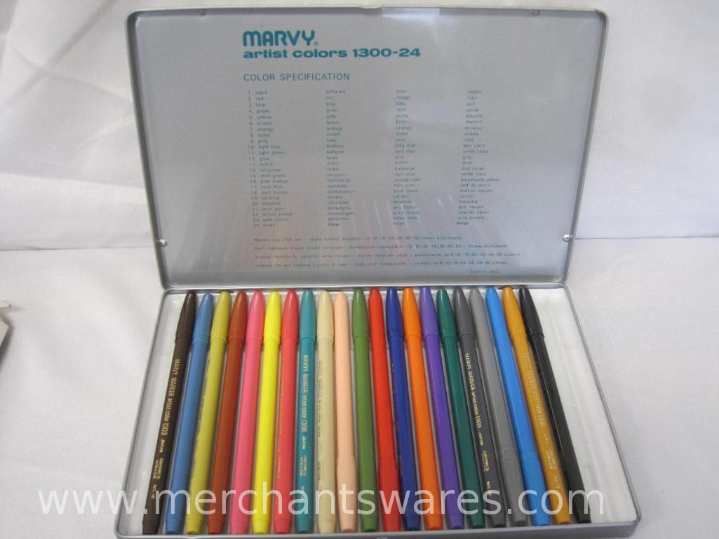 Art Supplies includes Markers, Chalks, Pastels, Paper and more