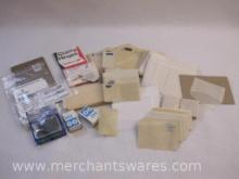 Assorted Stamp Collecting Supplies, Glycine Envelopes, Hinges, Stamp Decoder and More, 1lb 13 oz