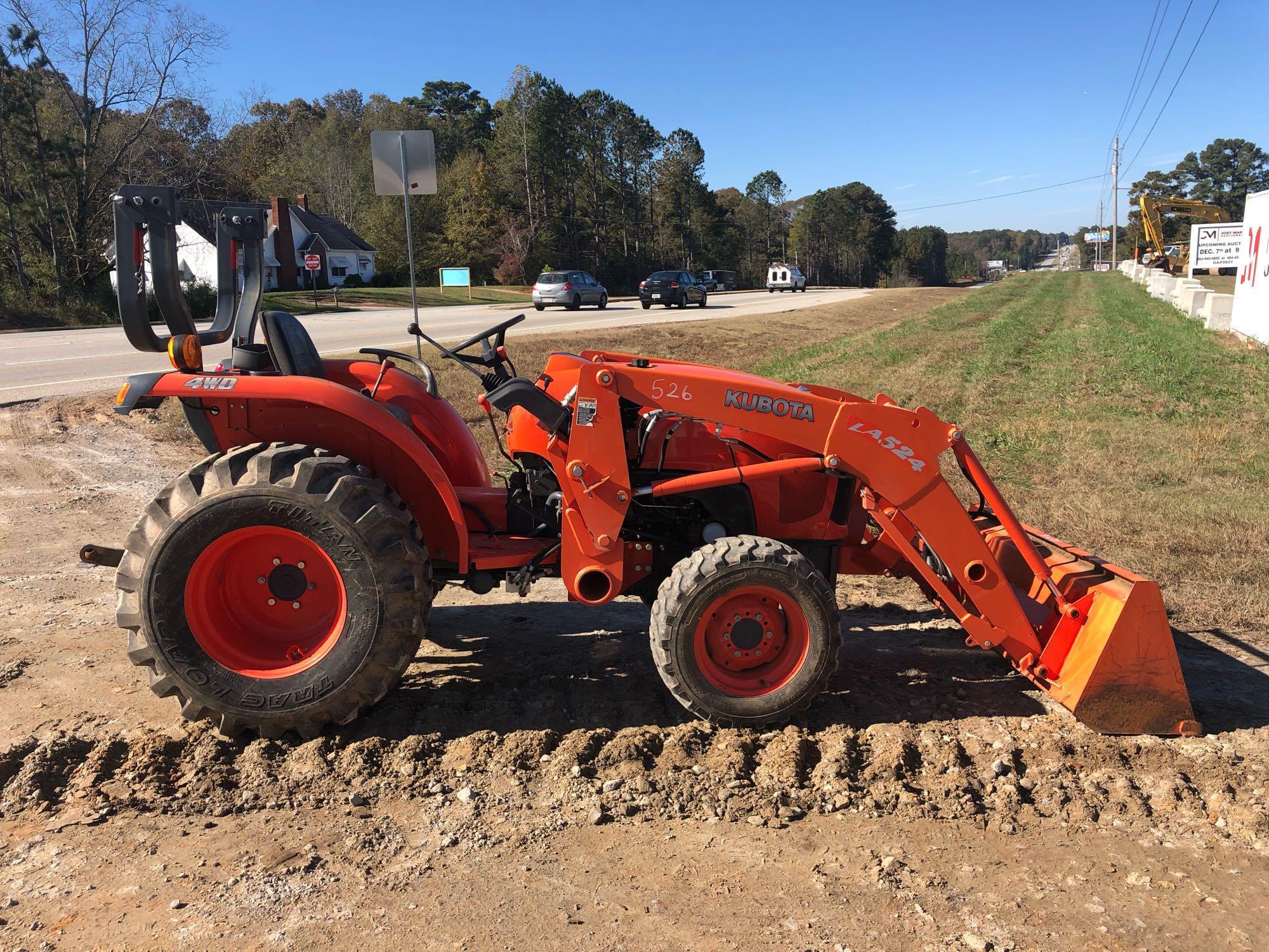 KUBOTA L3800 AG TRACTOR