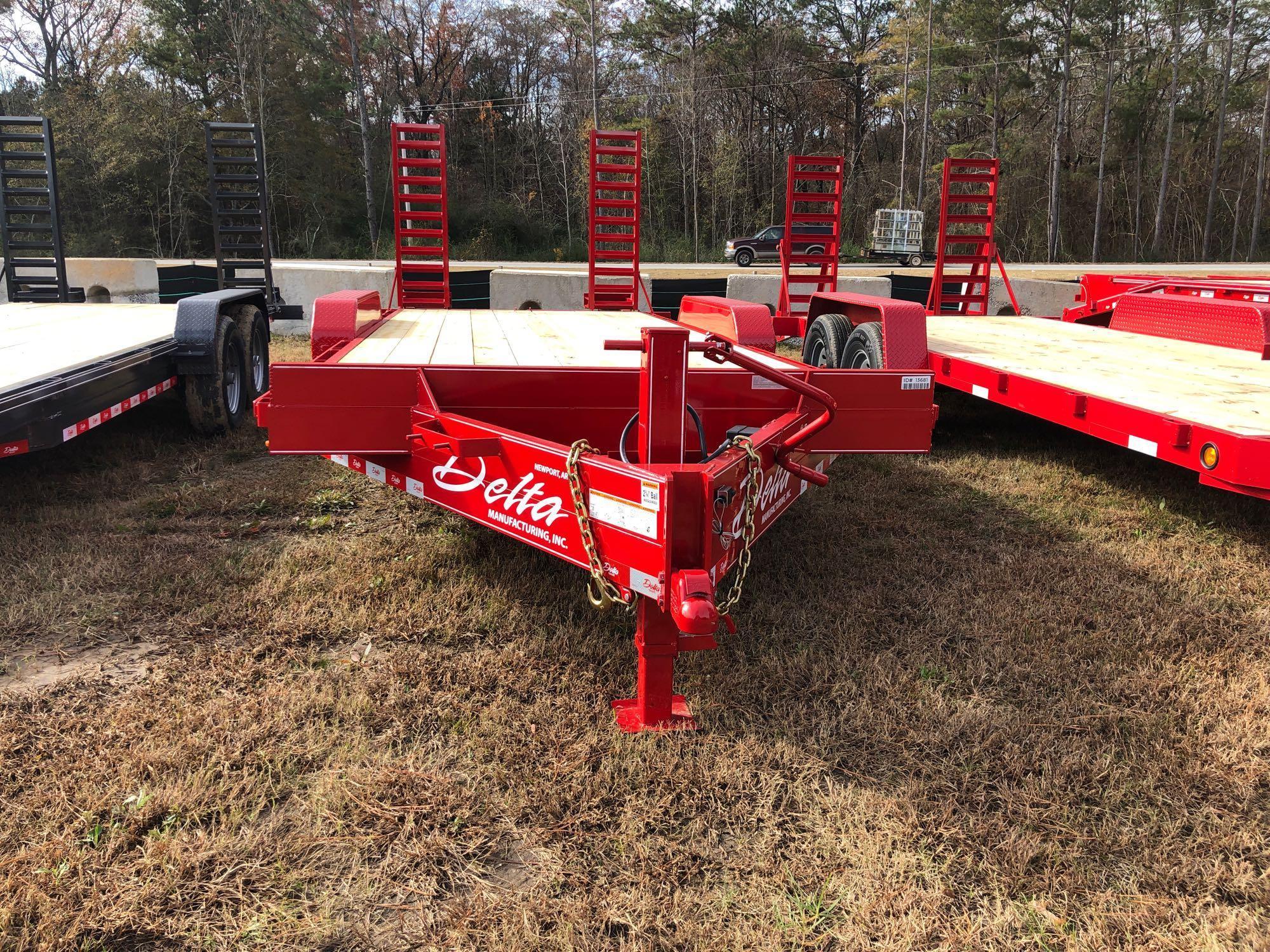 2019 NEW DELTA 20' BUMPER UTILITY TRAILER