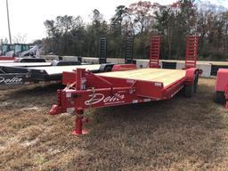 2019 NEW DELTA 20' BUMPER UTILITY TRAILER