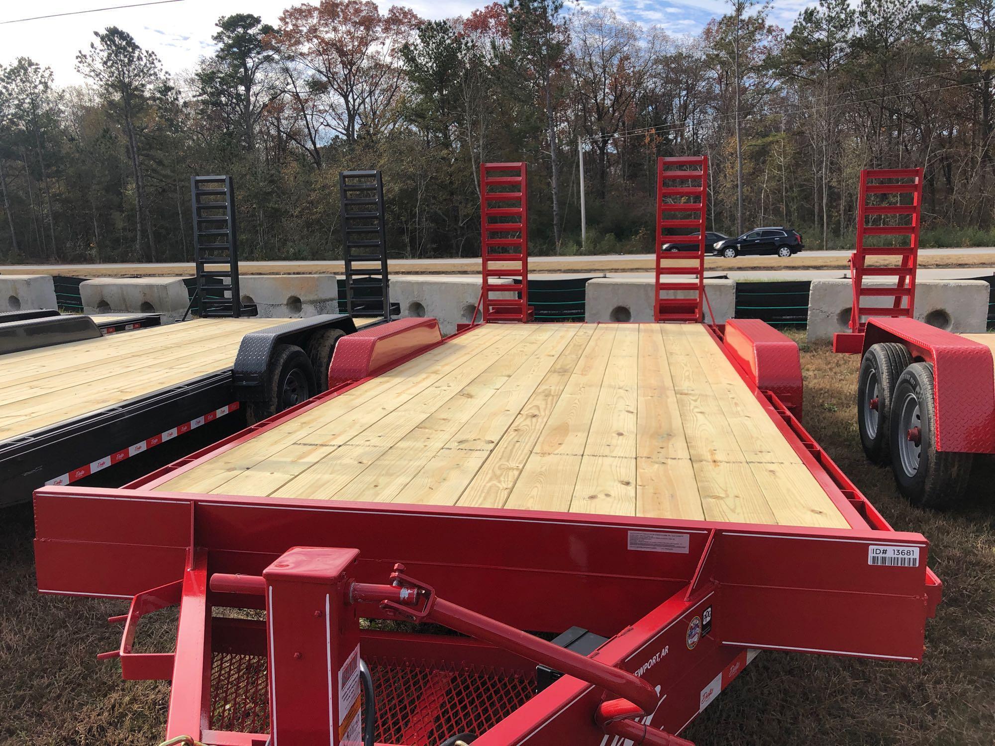 2019 NEW DELTA 20' BUMPER UTILITY TRAILER