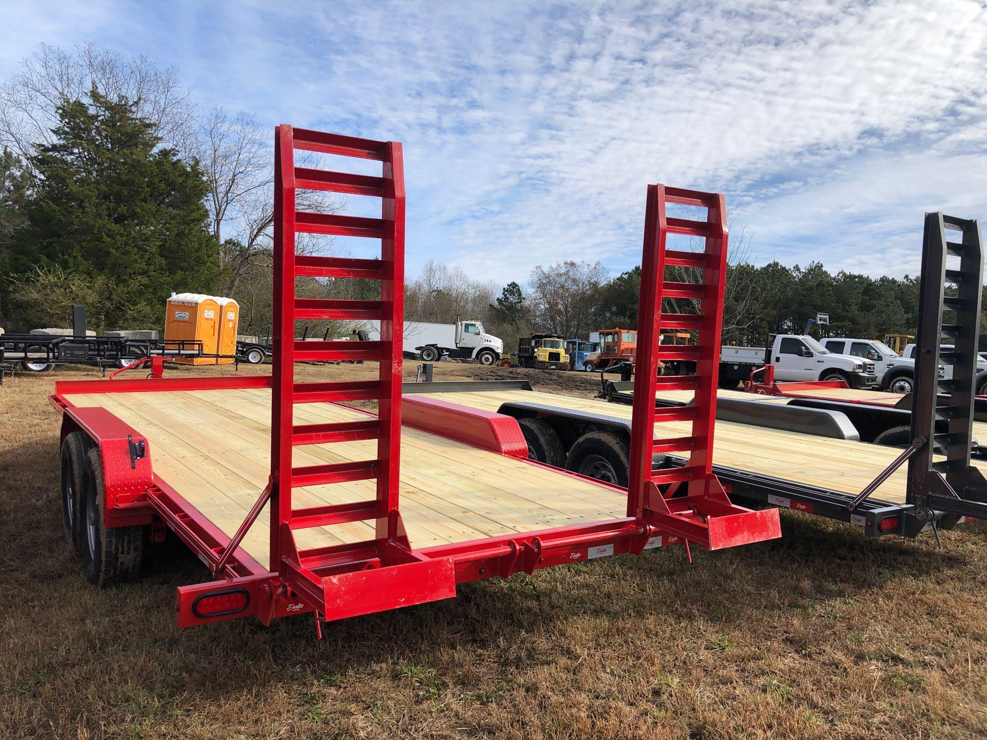 2019 NEW DELTA 20' BUMPER UTILITY TRAILER