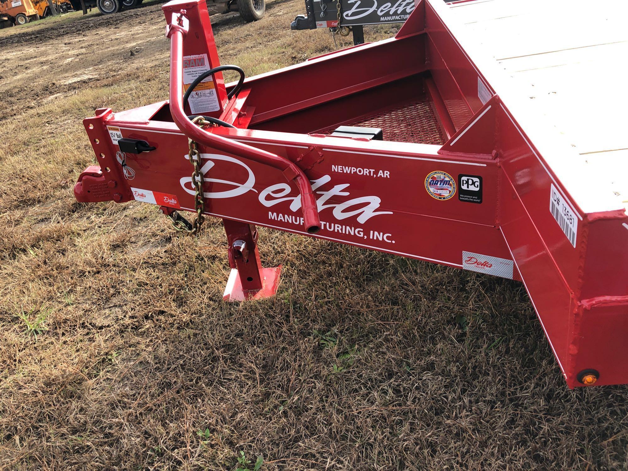 2019 NEW DELTA 20' BUMPER UTILITY TRAILER