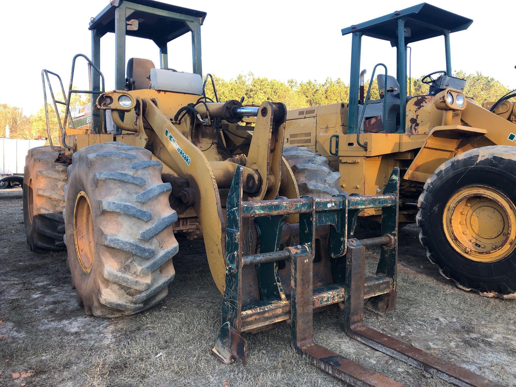 KAWASAKI 65Z RUBBER TIRE LOADER