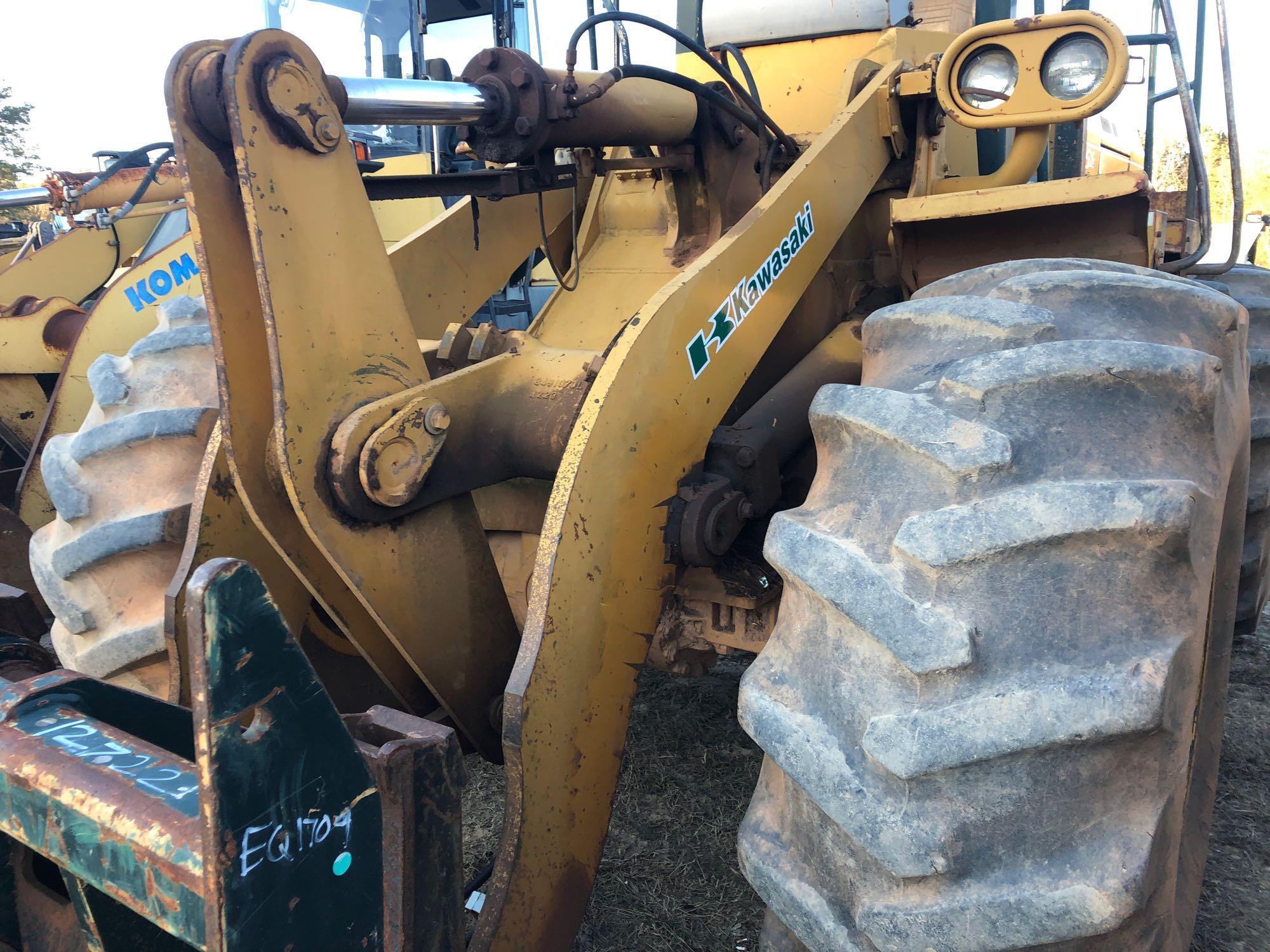 KAWASAKI 65Z RUBBER TIRE LOADER