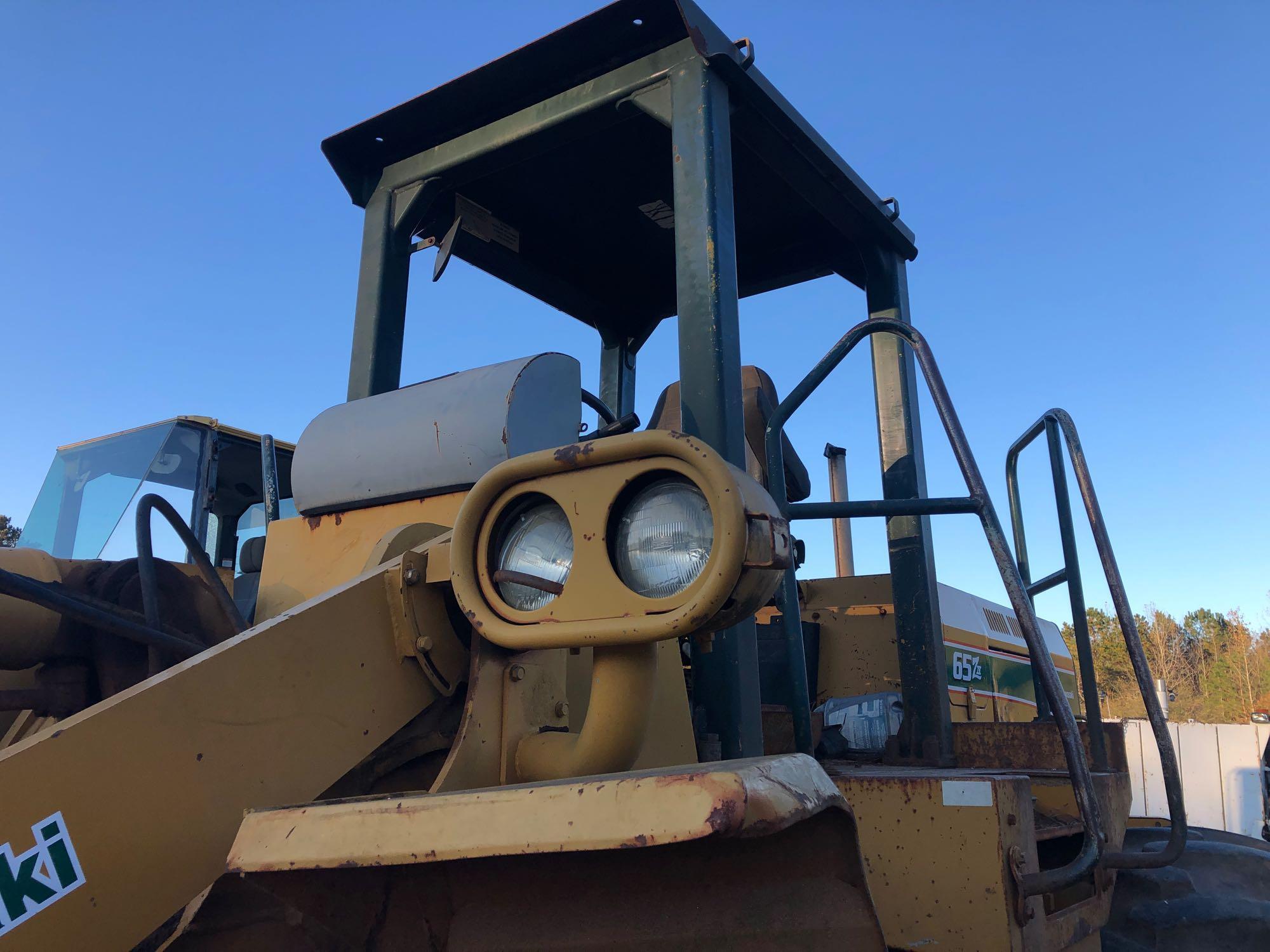 KAWASAKI 65Z RUBBER TIRE LOADER