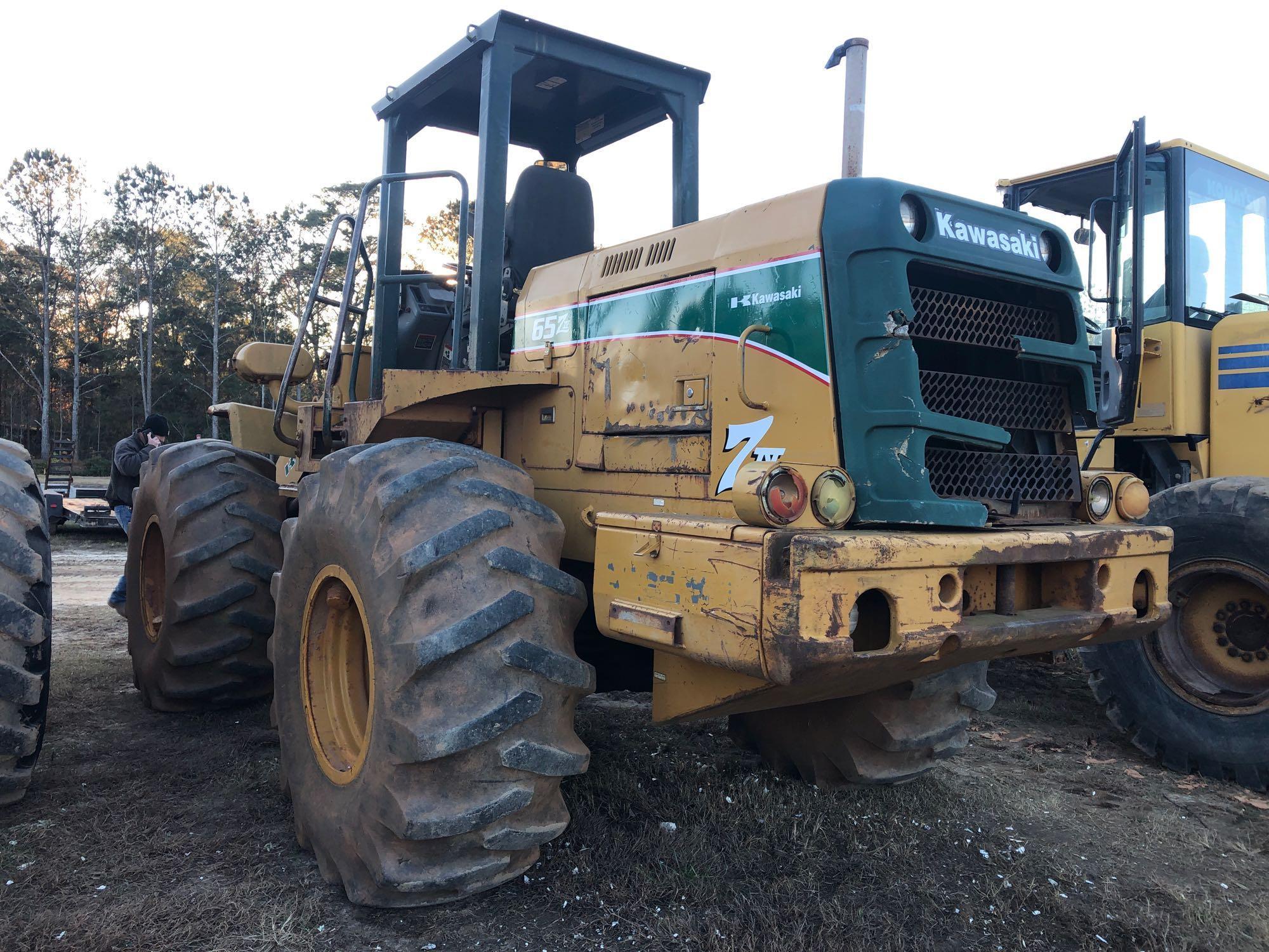 KAWASAKI 65Z RUBBER TIRE LOADER