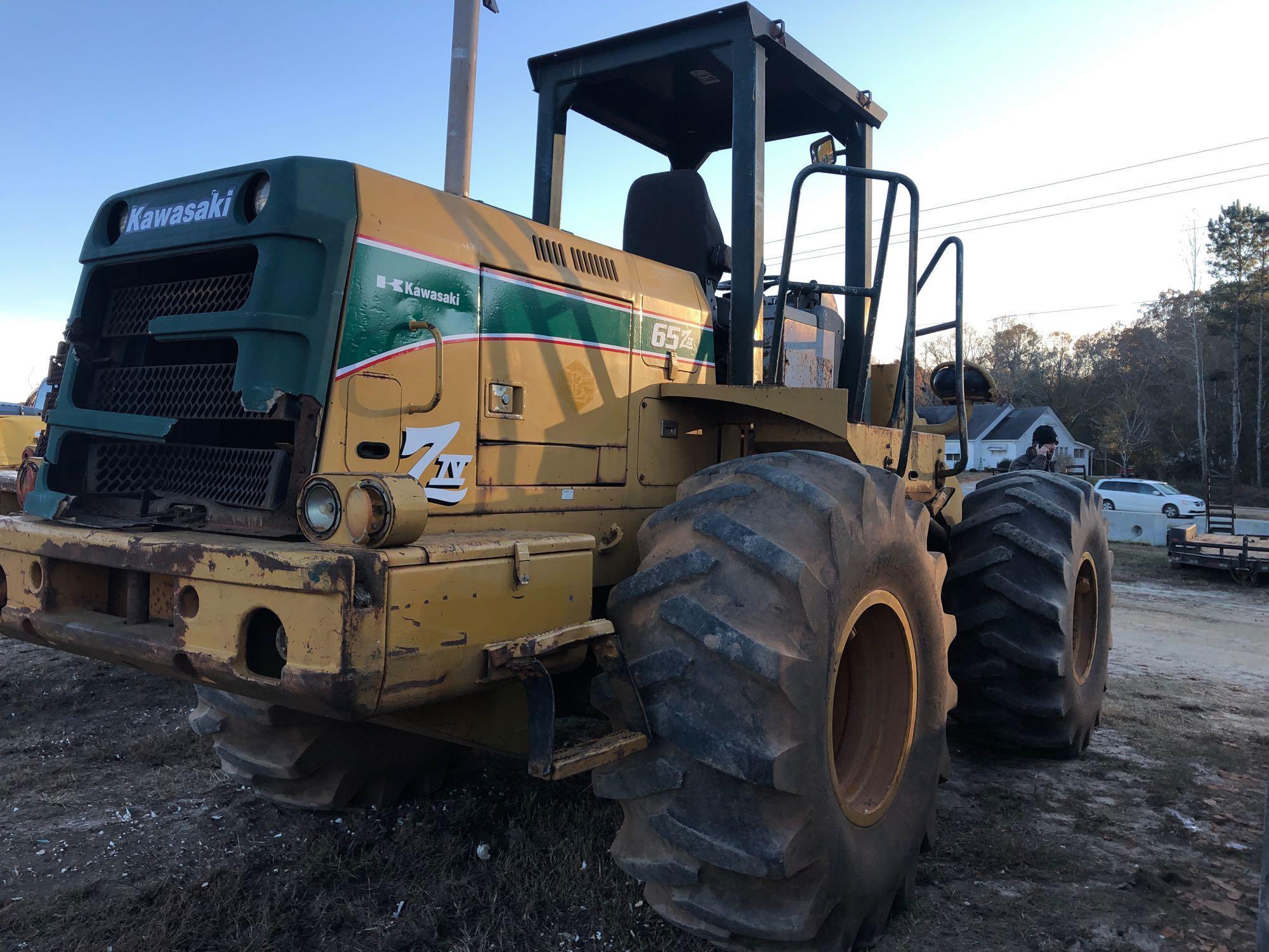 KAWASAKI 65Z RUBBER TIRE LOADER