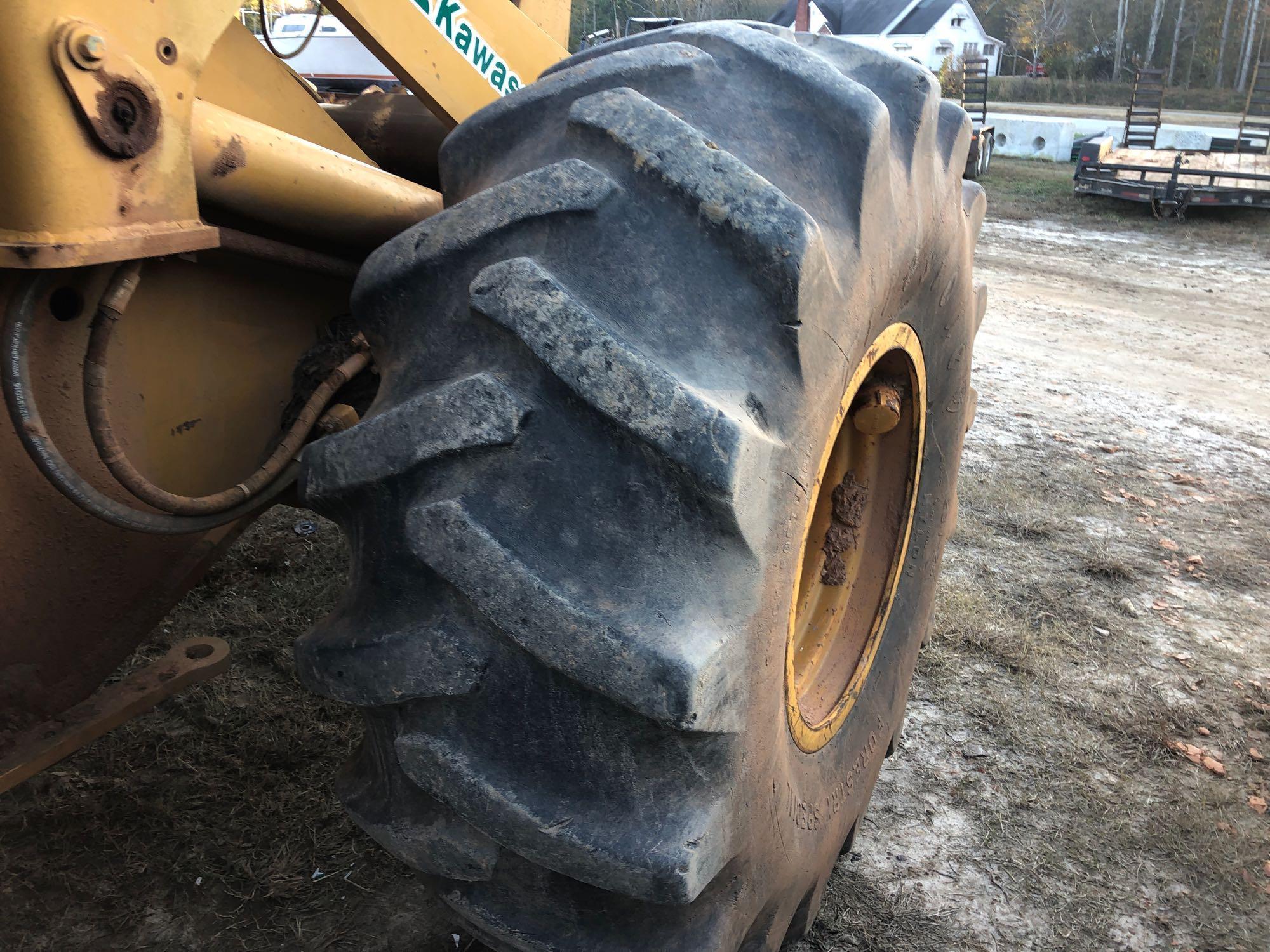 KAWASAKI 65Z RUBBER TIRE LOADER