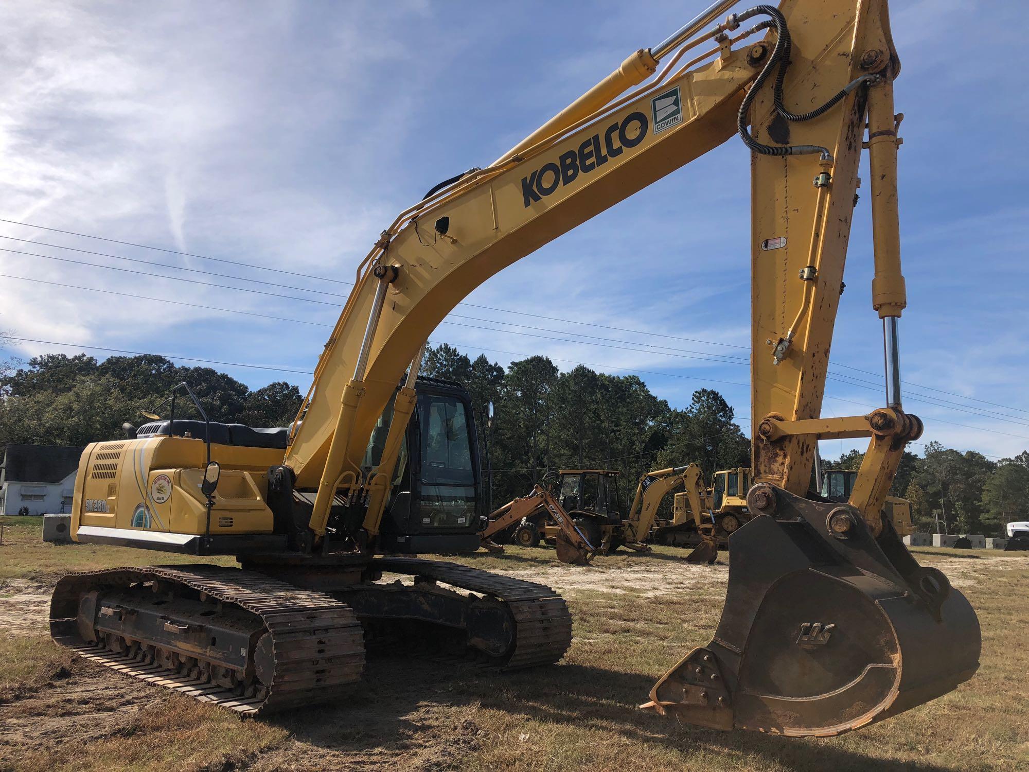 2016 KOBELCO SK260LC-10 HYDRAULIC EXCAVATOR