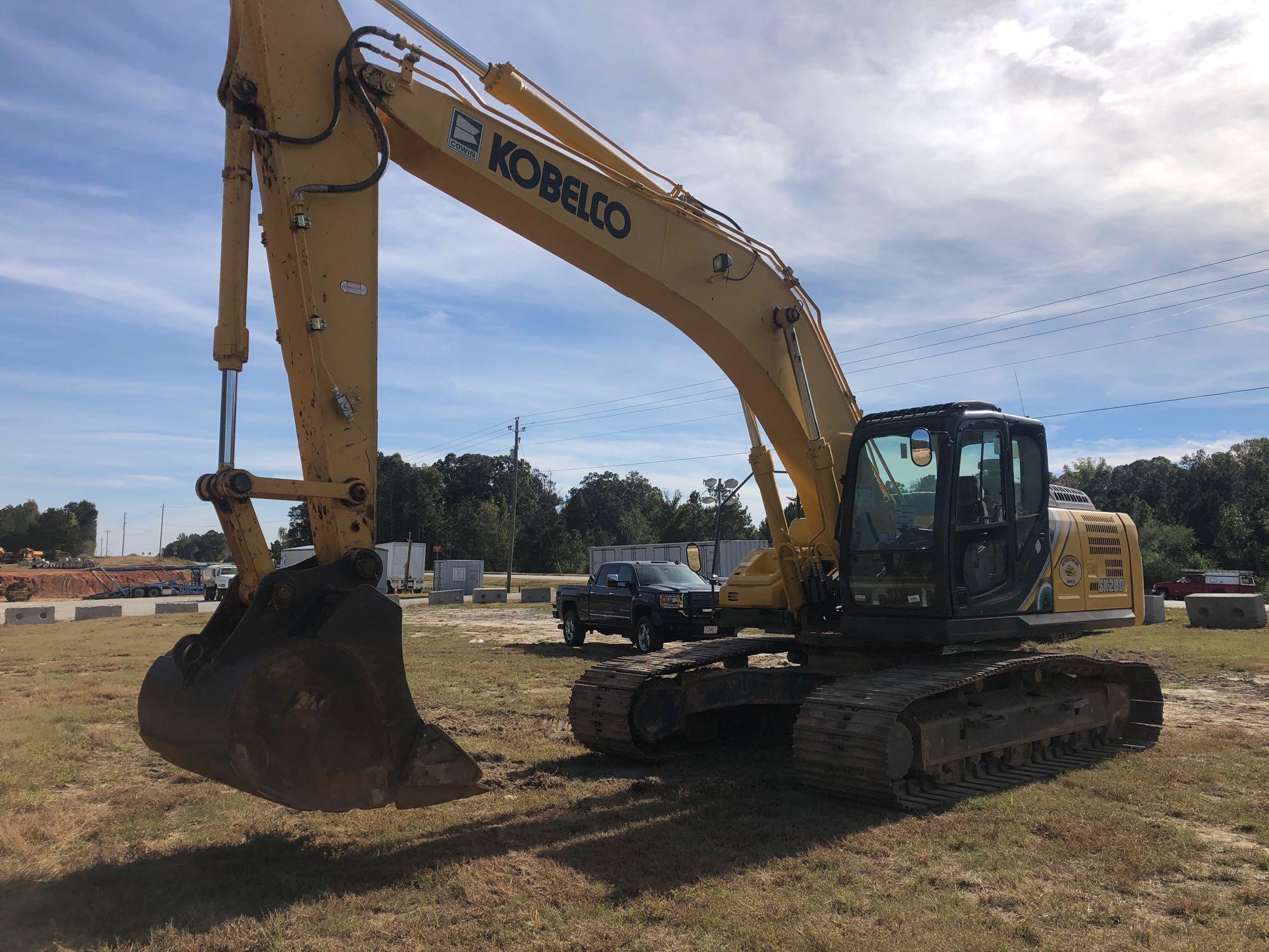 2016 KOBELCO SK260LC-10 HYDRAULIC EXCAVATOR