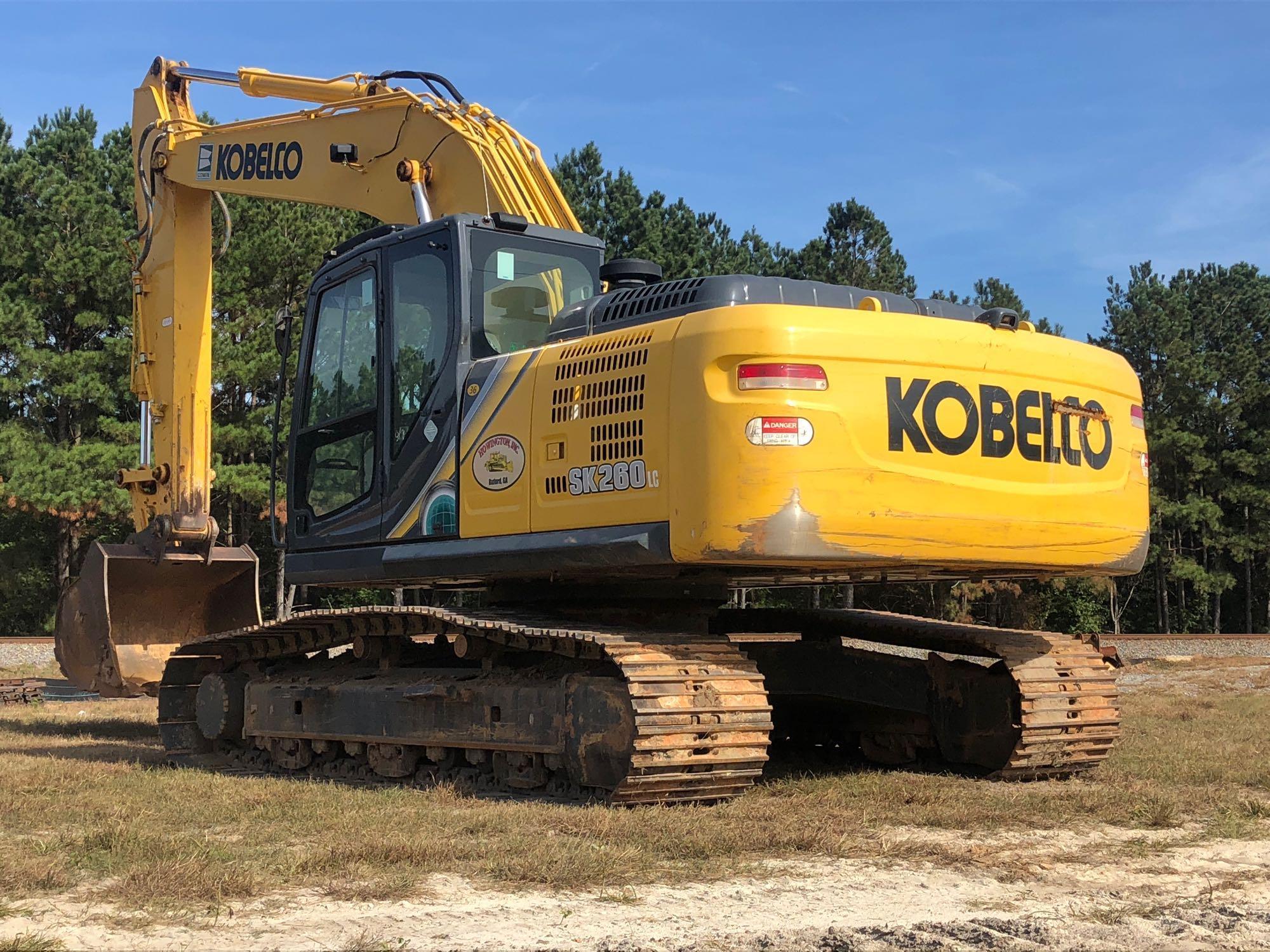 2016 KOBELCO SK260LC-10 HYDRAULIC EXCAVATOR