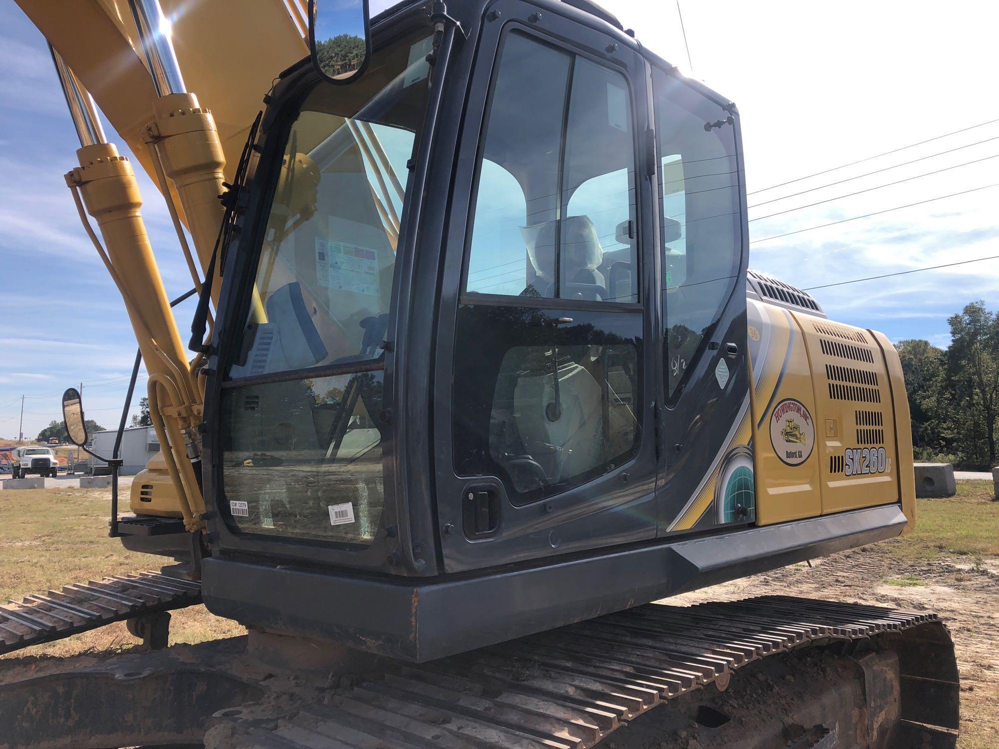2016 KOBELCO SK260LC-10 HYDRAULIC EXCAVATOR
