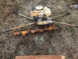 HAND HELD AUGER