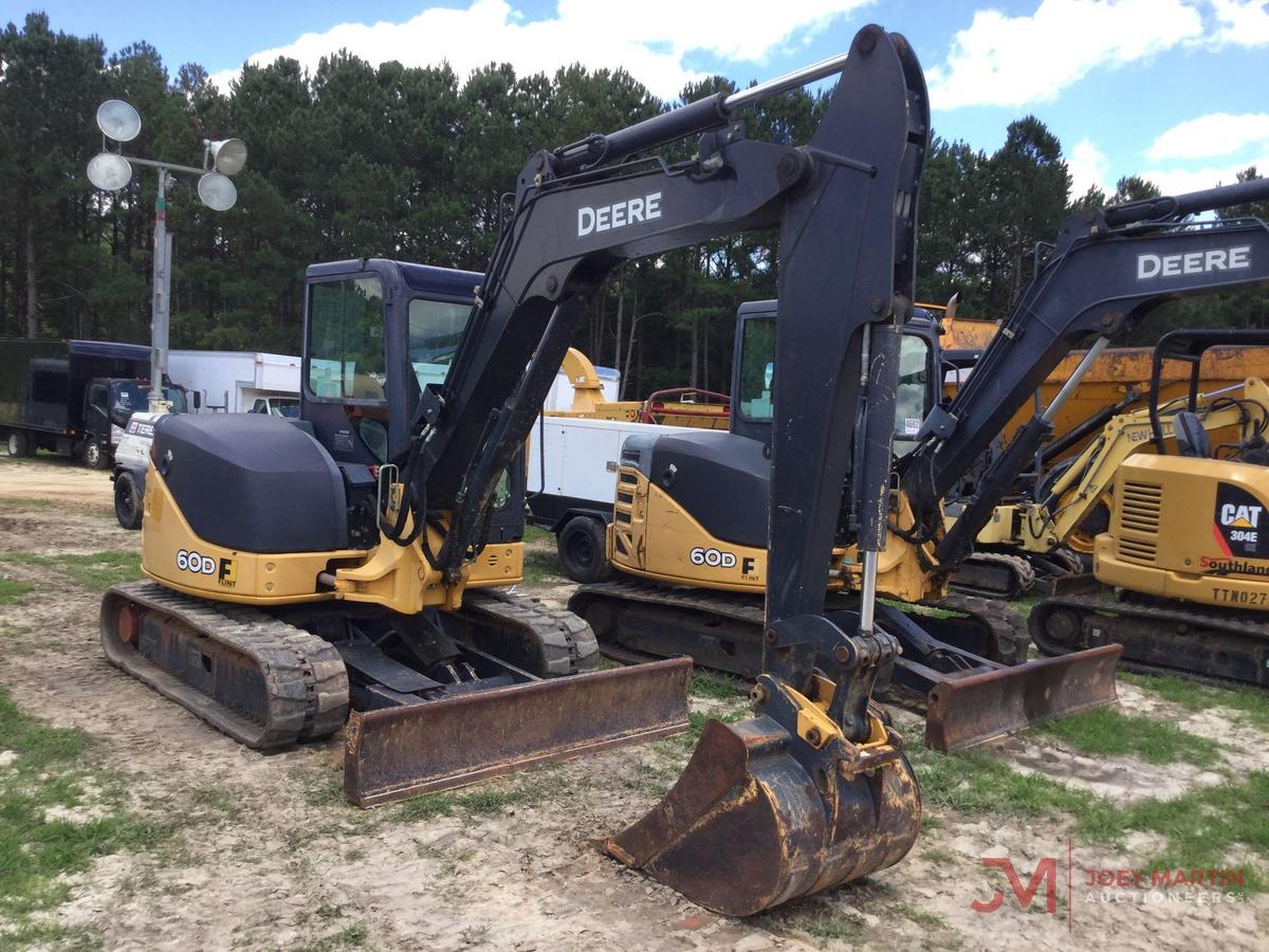 2012 JOHN DEERE 60D MINI EXCAVATOR