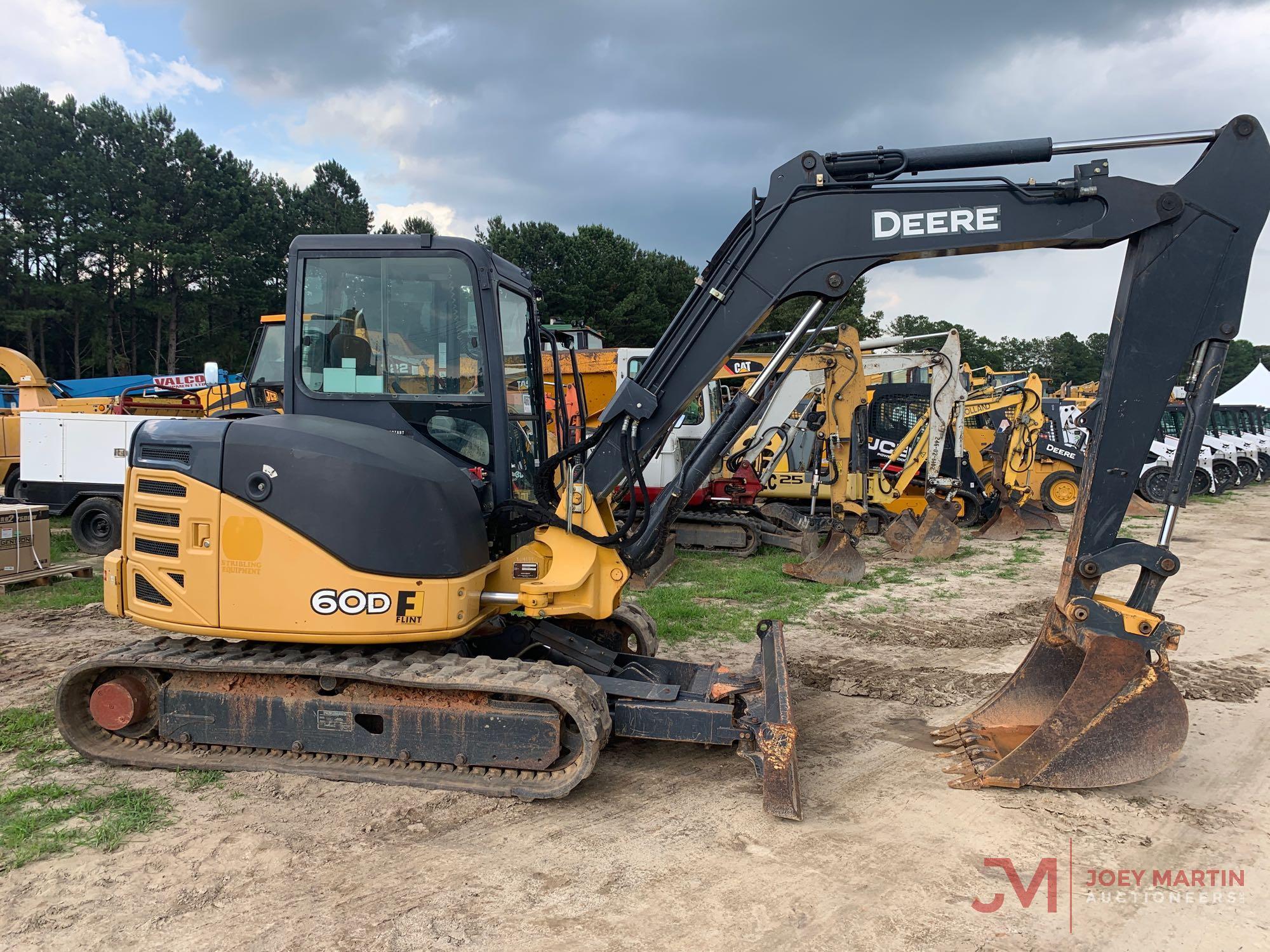 2012 JOHN DEERE 60D MINI EXCAVATOR