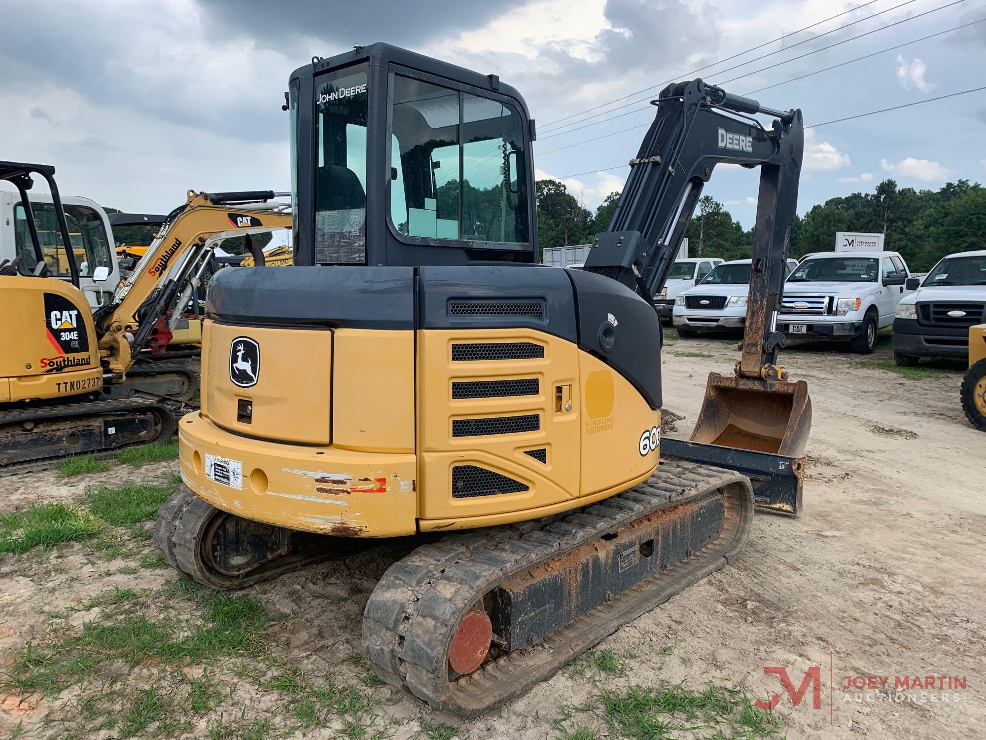 2012 JOHN DEERE 60D MINI EXCAVATOR