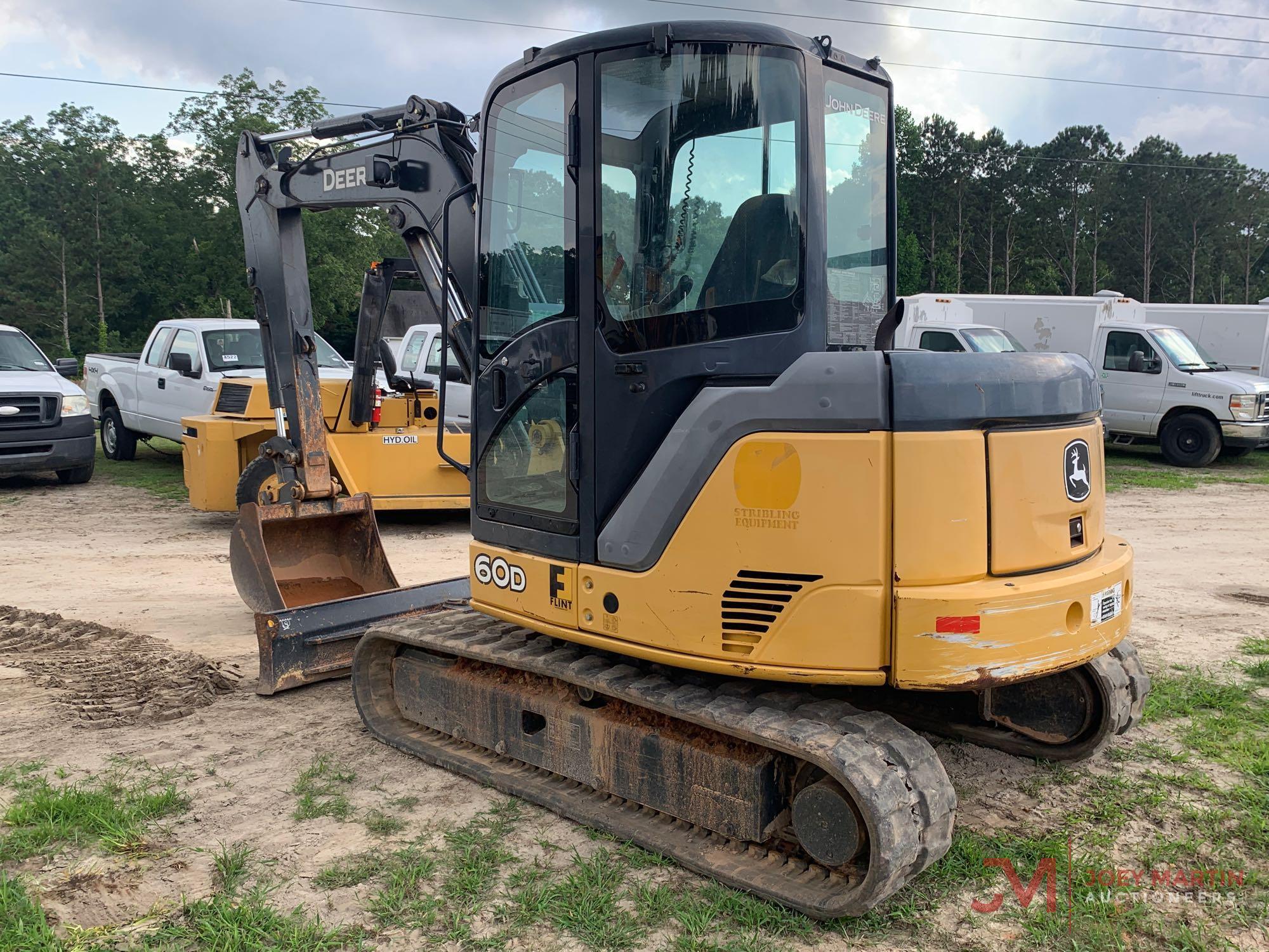 2012 JOHN DEERE 60D MINI EXCAVATOR