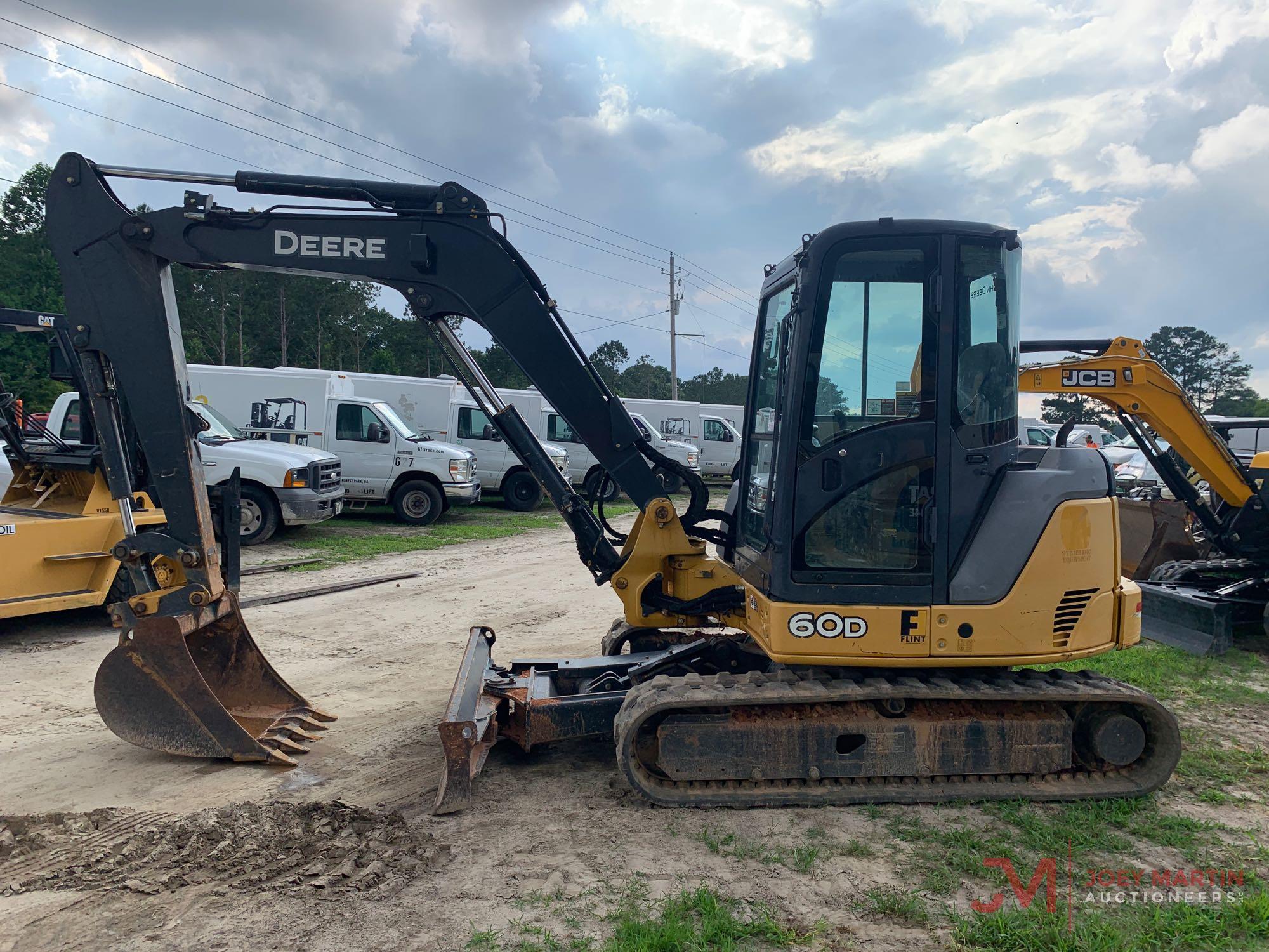 2012 JOHN DEERE 60D MINI EXCAVATOR