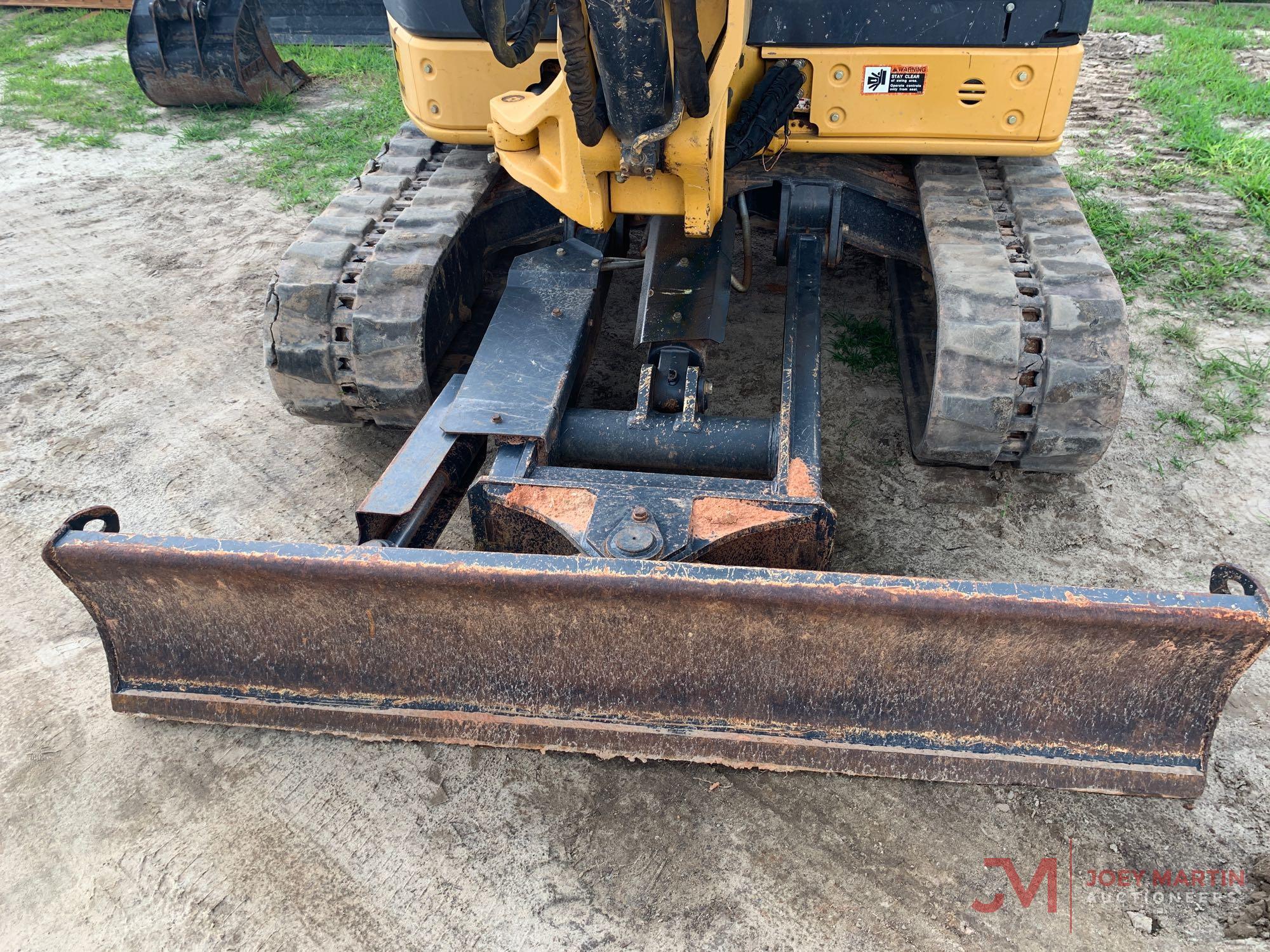 2012 JOHN DEERE 60D MINI EXCAVATOR