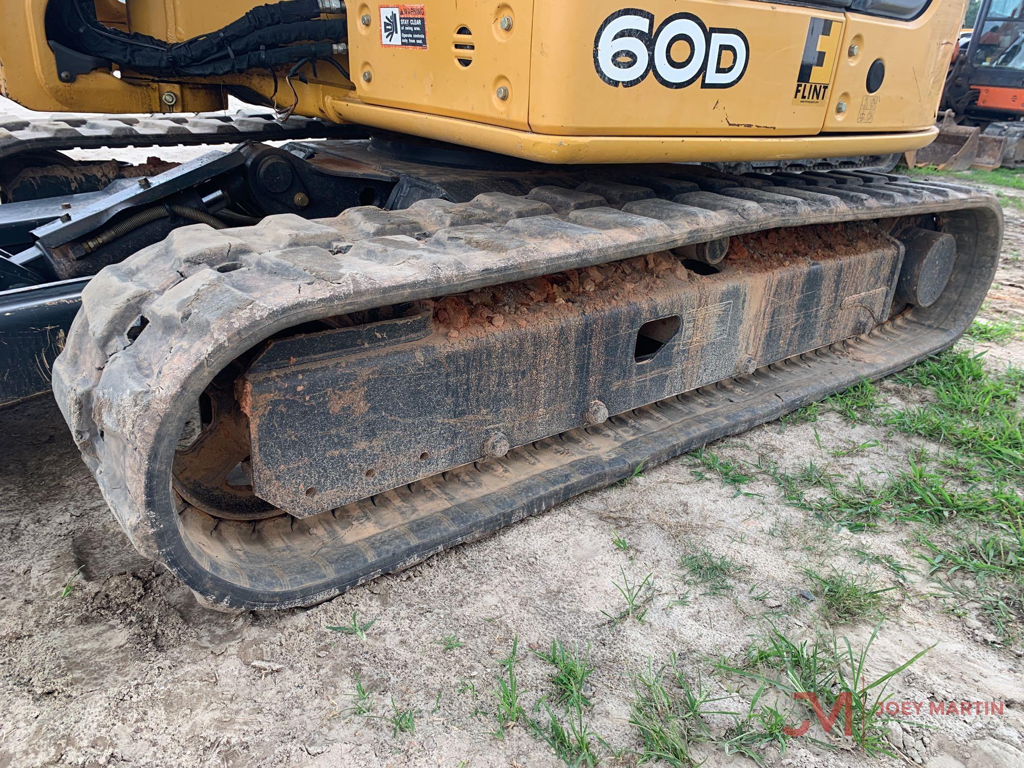 2012 JOHN DEERE 60D MINI EXCAVATOR