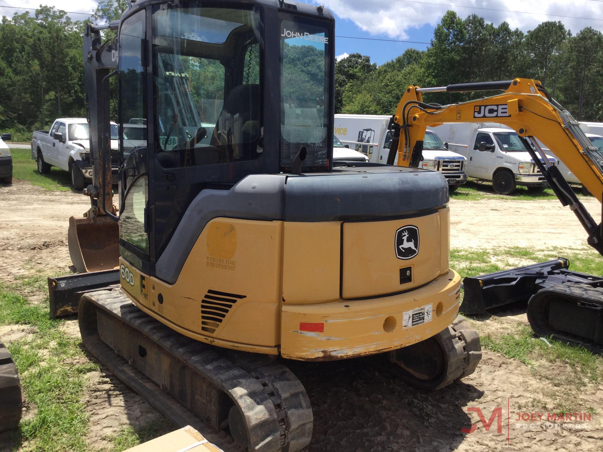 2012 JOHN DEERE 60D MINI EXCAVATOR