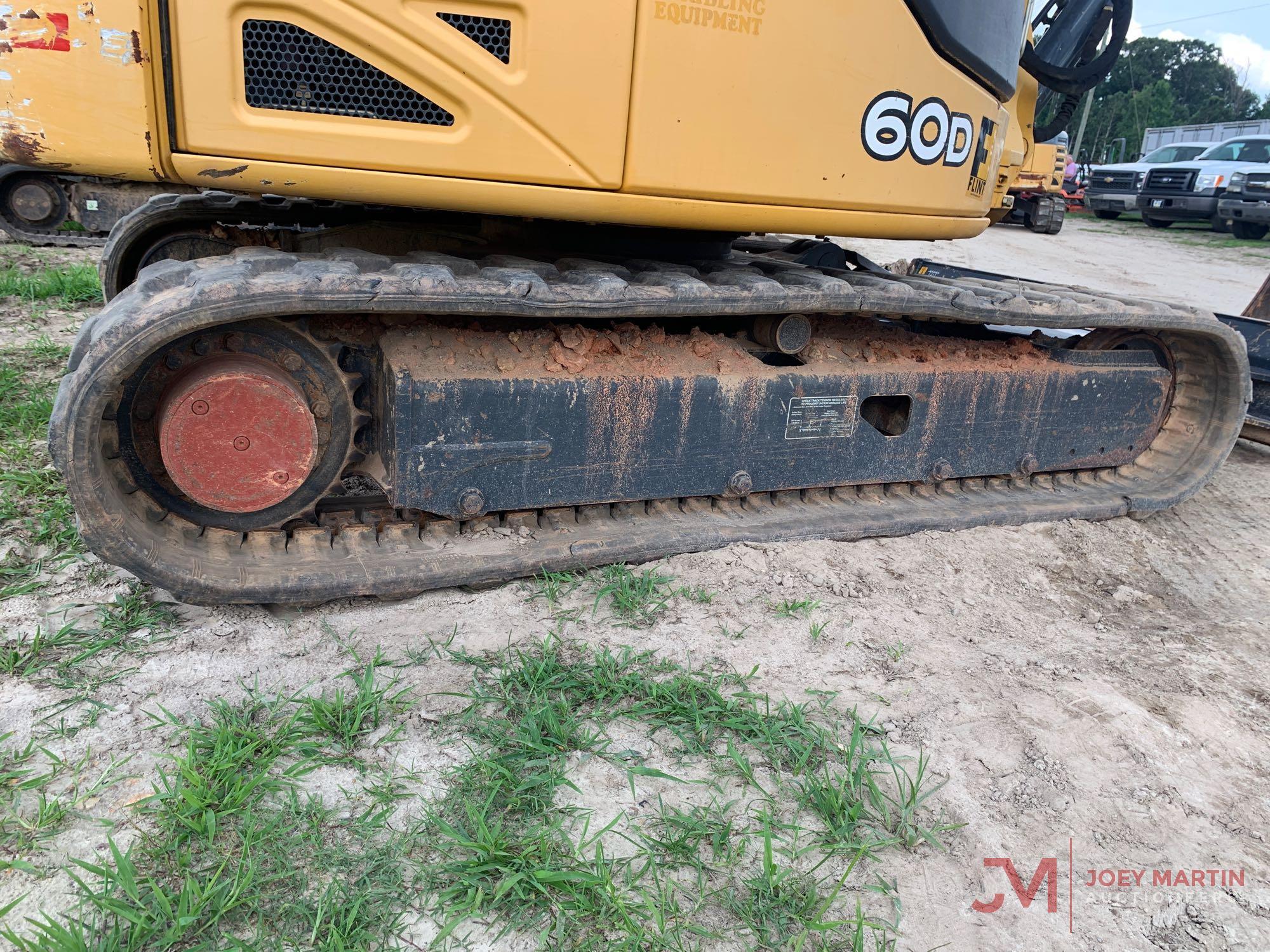 2012 JOHN DEERE 60D MINI EXCAVATOR