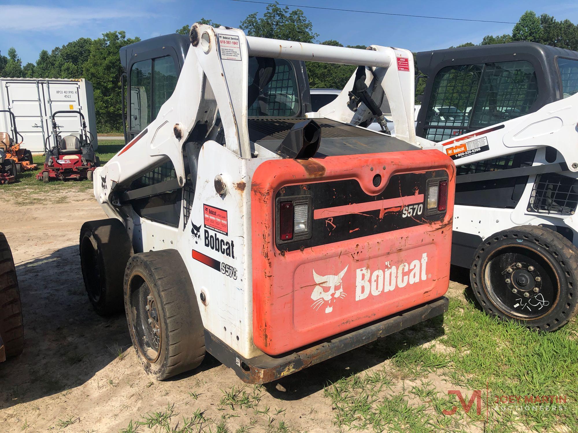 2015 BOBCAT S570 SKID STEER