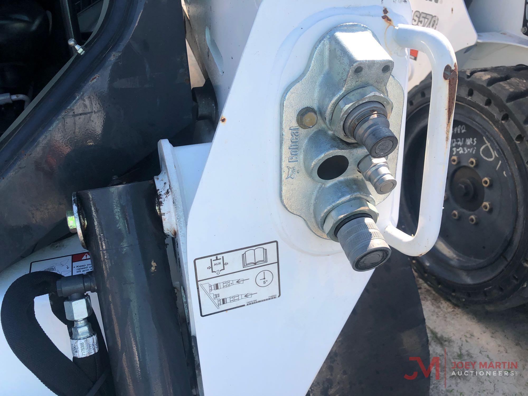 2015 BOBCAT S570 SKID STEER