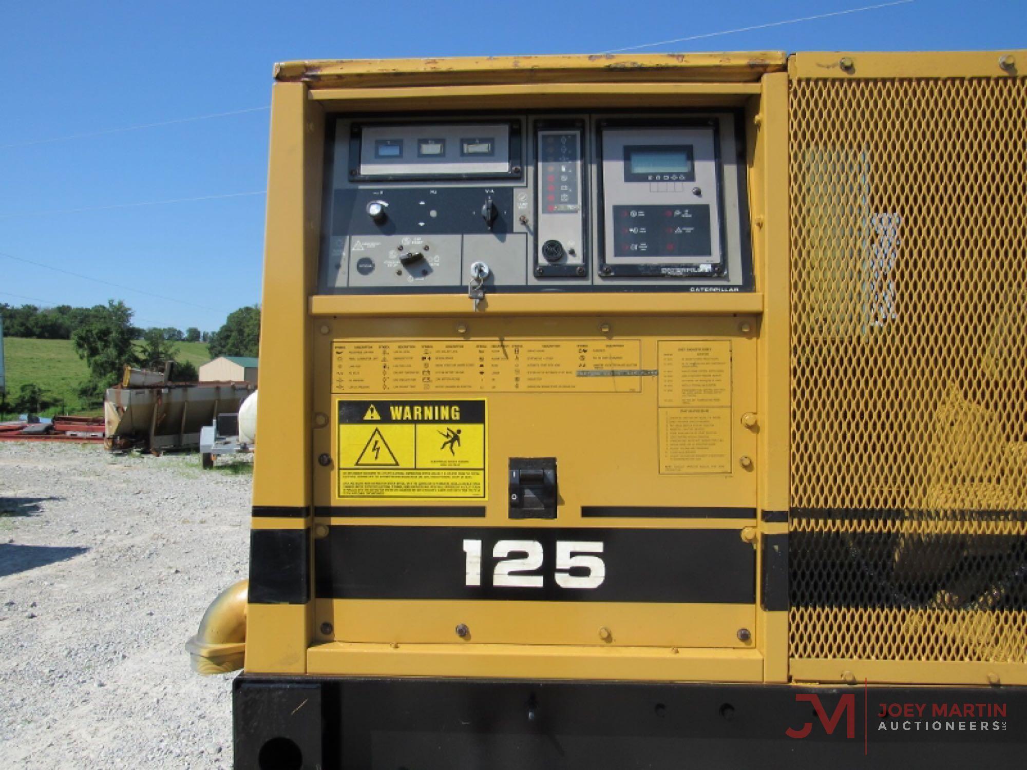 CAT 125 DIESEL GENERATOR