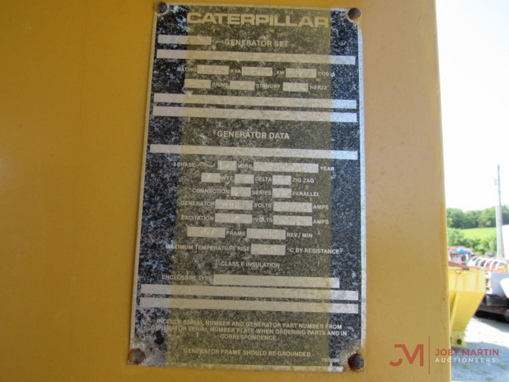 CAT 125 DIESEL GENERATOR