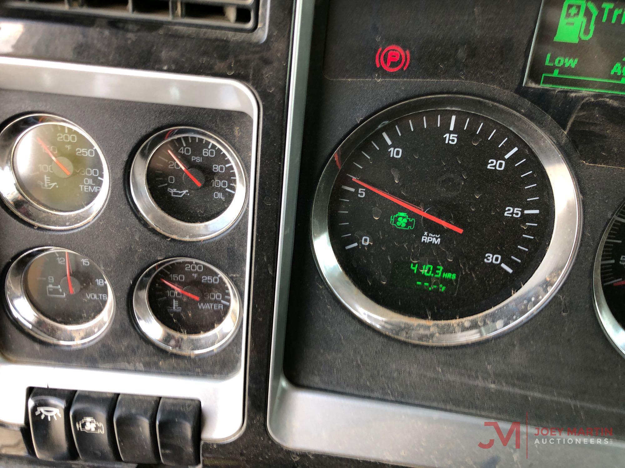 2009 KENWORTH FIVE AXLE DUMP TRUCK