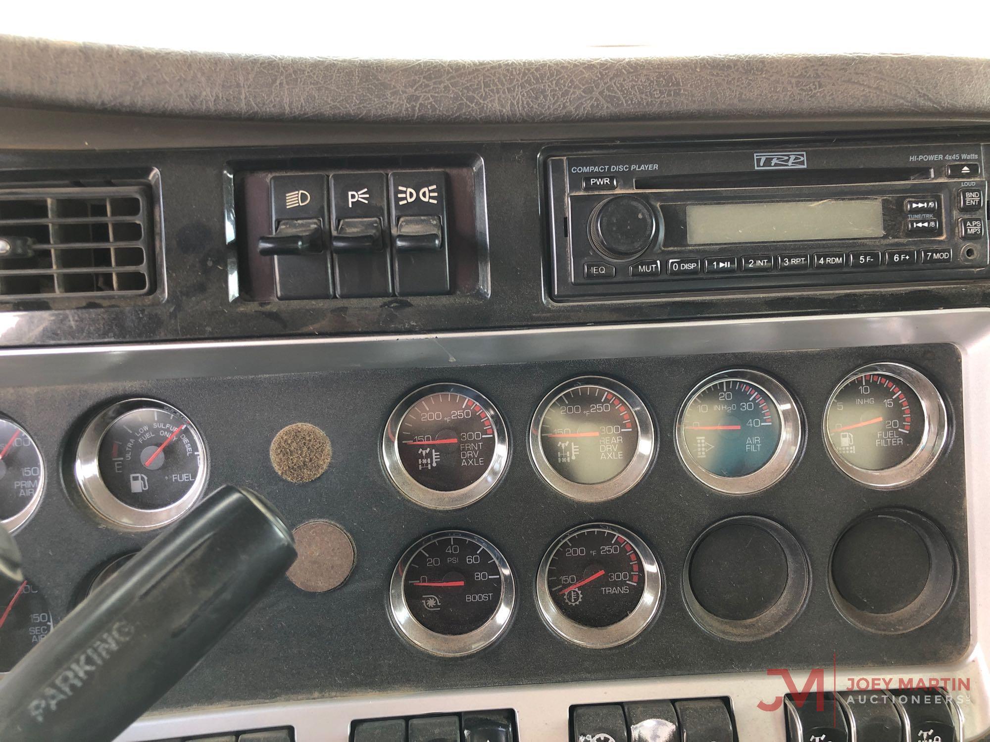 2009 KENWORTH FIVE AXLE DUMP TRUCK