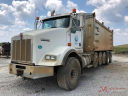 2009 KENWORTH FIVE AXLE DUMP TRUCK