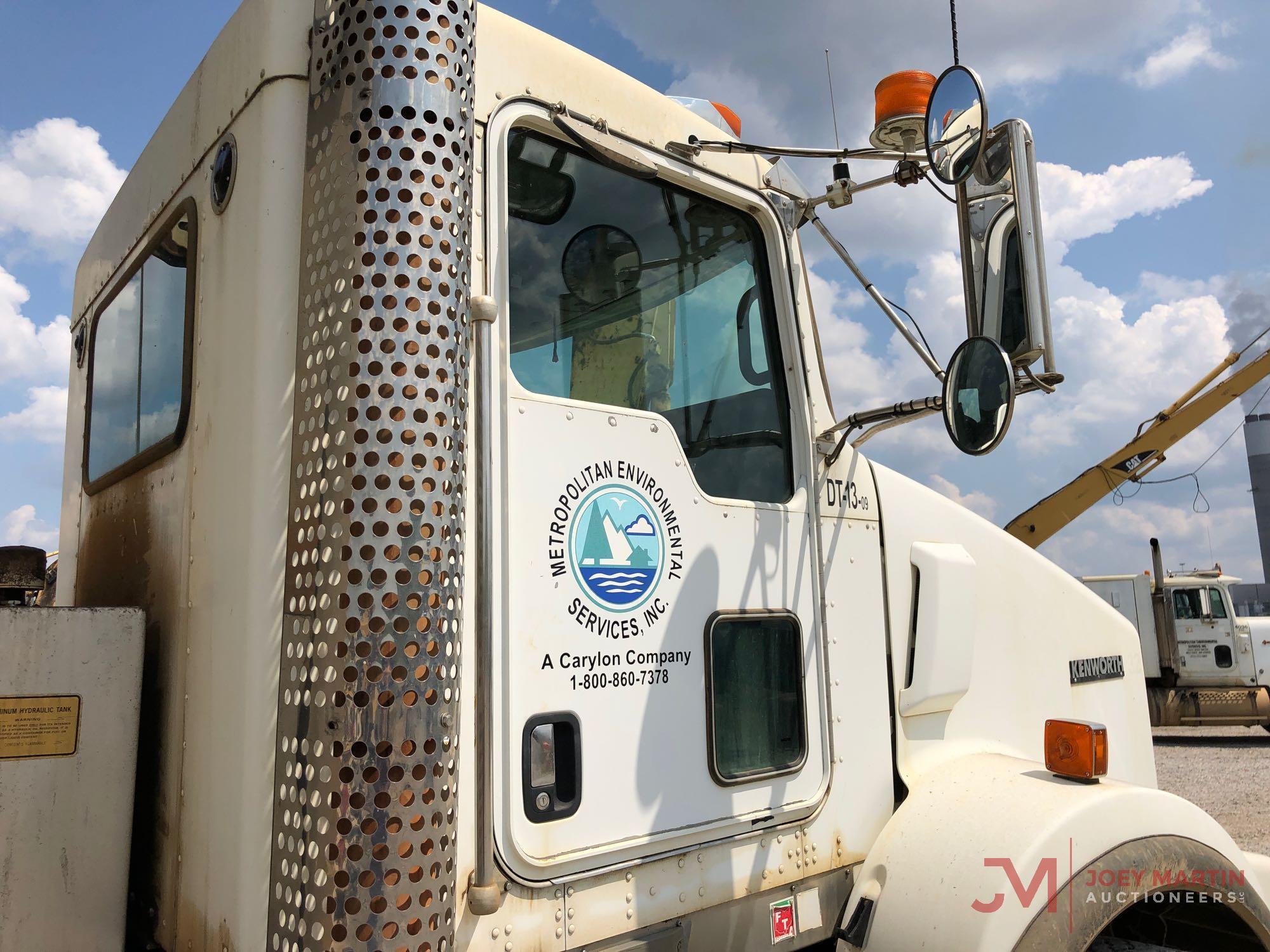 2009 KENWORTH FIVE AXLE DUMP TRUCK