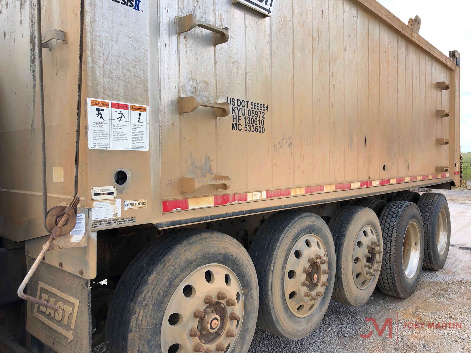 2009 KENWORTH FIVE AXLE DUMP TRUCK