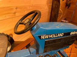 ERTL NEW HOLLAND 6640 PEDAL TRACTOR